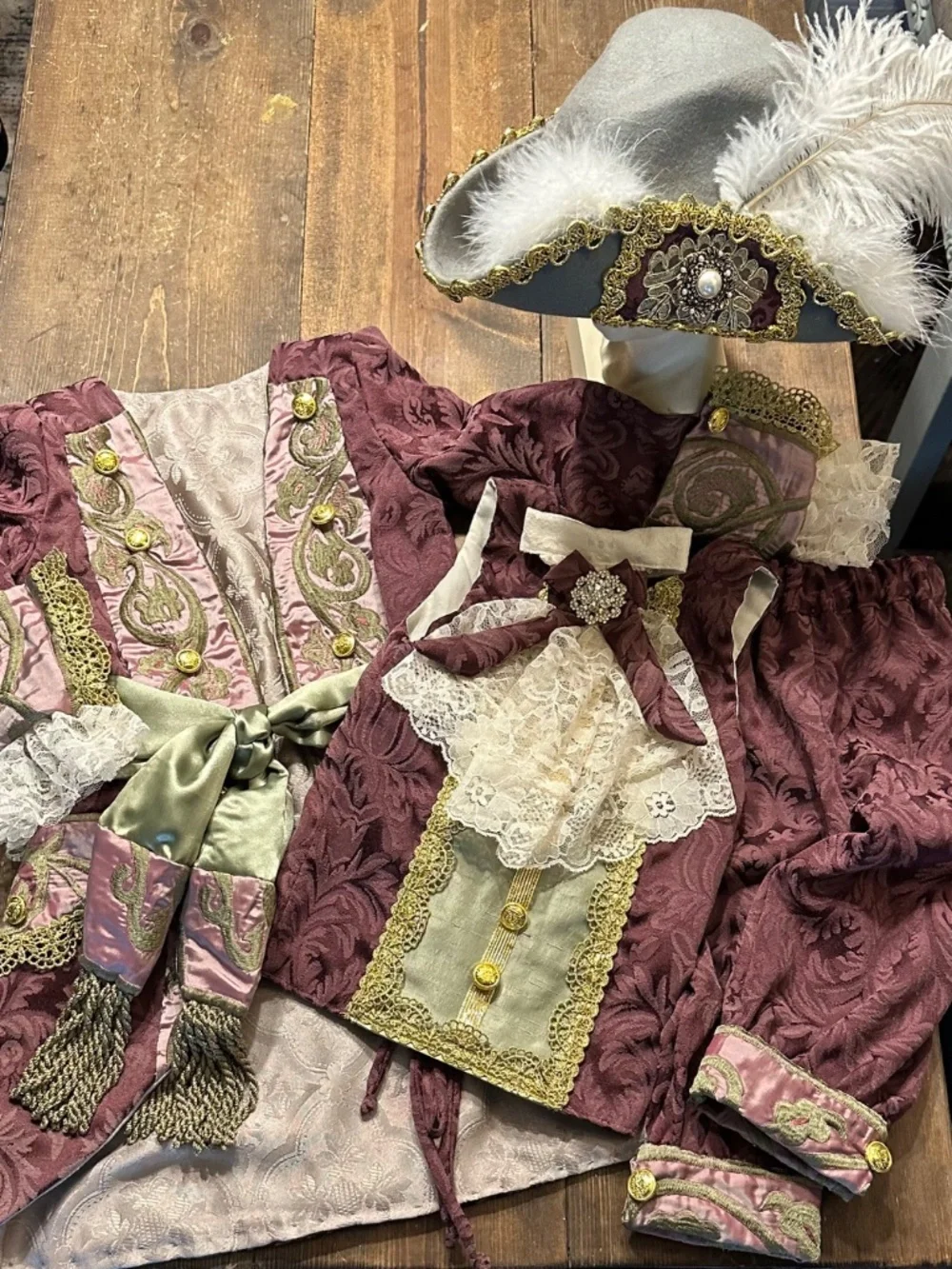 Boys Size 4 Versailles inspired Costume